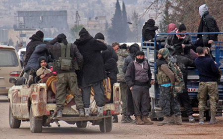 Dân thường ở Aleppo.